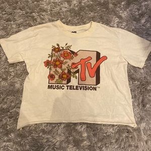 MTV cropped t shirt